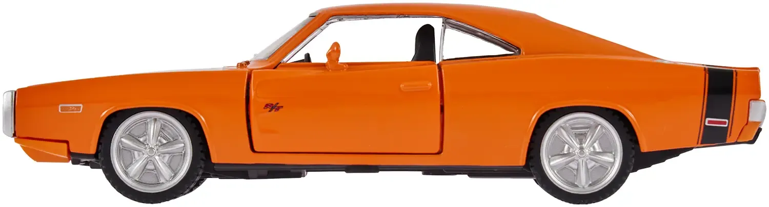 Машинка Rastar 1970 Dodge Charger R/T 1:36 Помаранчевий