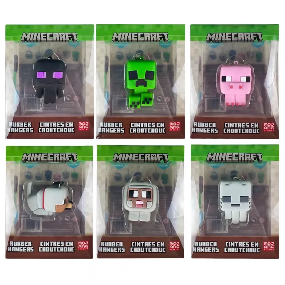 Гумова фігурка з підвіскою, Minecraft  JTMIN-35201-2