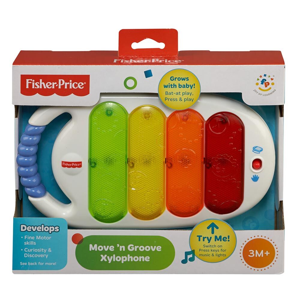 Музична іграшка Fisher-Price Кольоровий ксилофон зі світловим ефектом (BLT38)