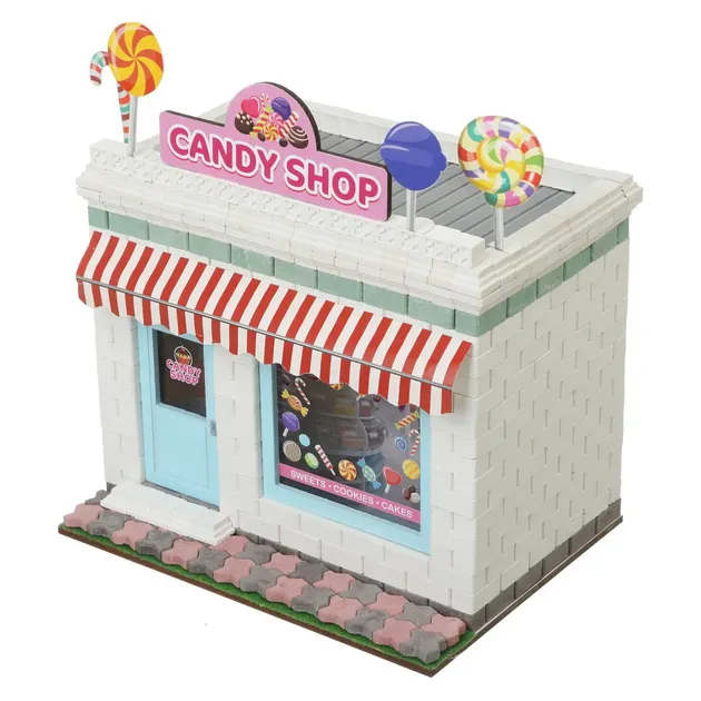 Конструктор з міні-цеглинок "Candy shop. Крамниця солодощів"