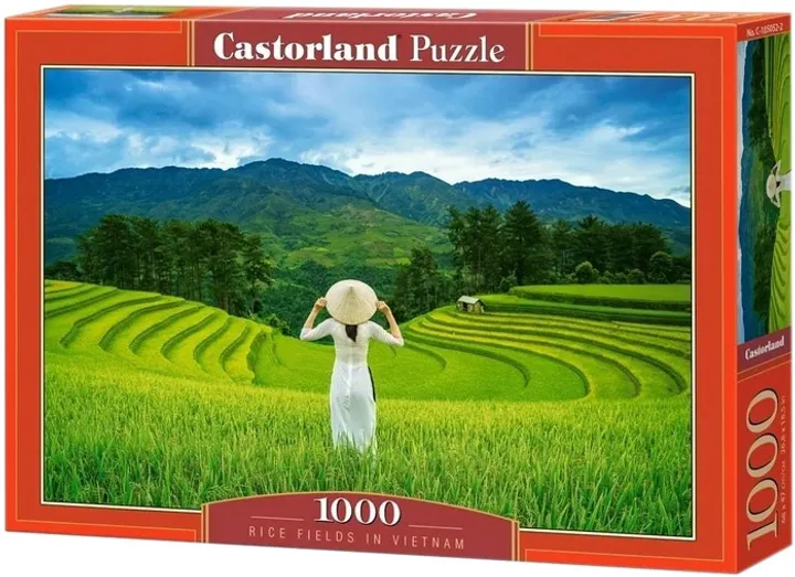 Пазл Castorland Рисові поля у В'єтнамі 1000 елементів (C-105052)