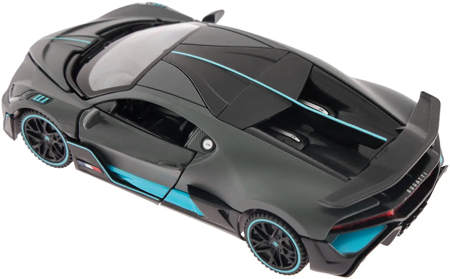 Машинка Rastar Bugatti DIVO 1:32 Сірий