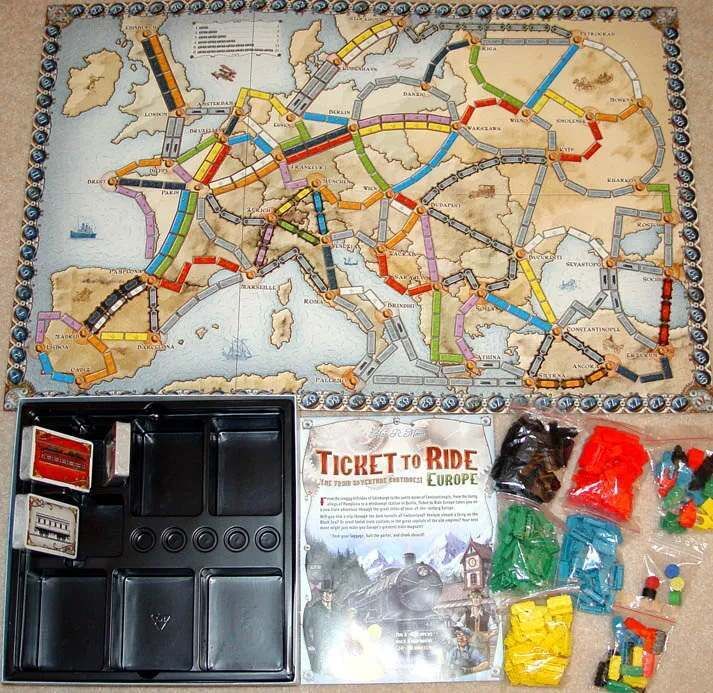 Настільна гра Ticket to Ride: Європа (UA) / Ticket to Ride: Europe (UA)