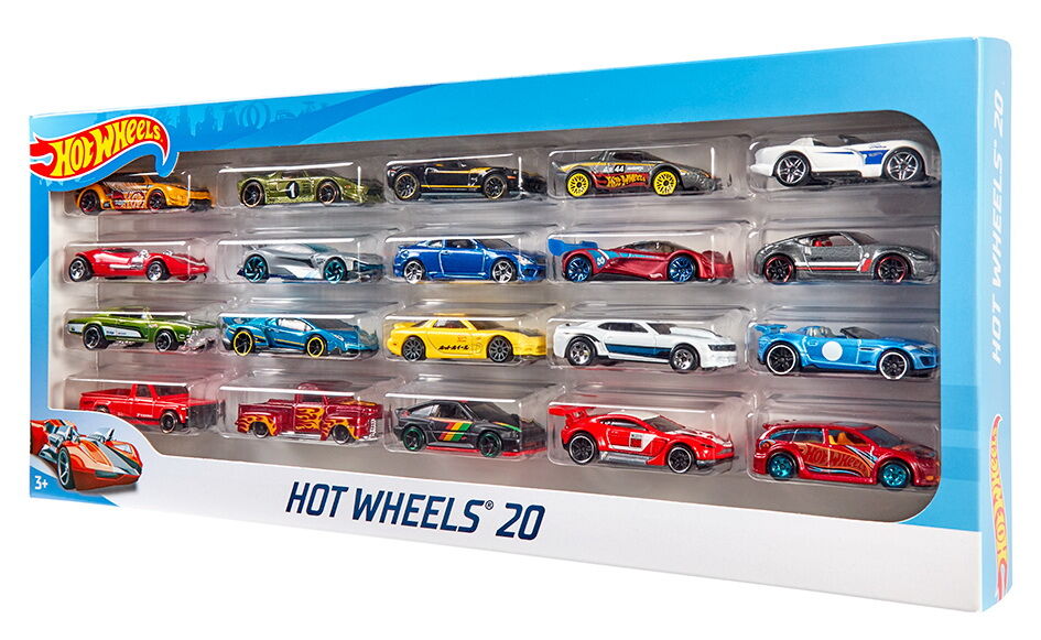 Ігровий набір Hot Wheels 20 базових машинок в асортименті (H7045)