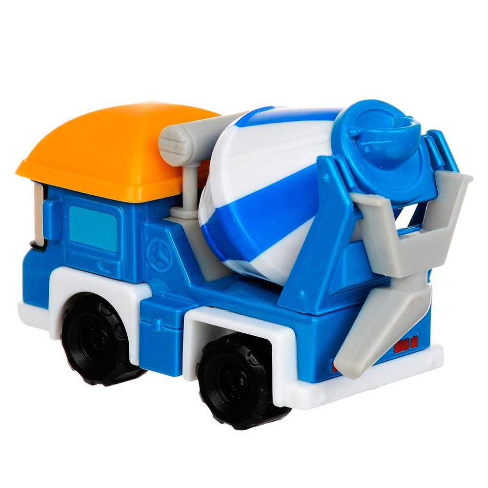 Фігурка Robocar Poli Мікі бетономішалка металева машинка 6 см (83256)