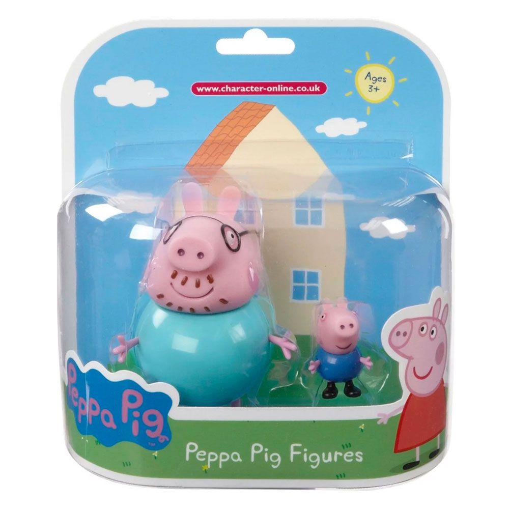 Ігровий набір Сім′я Пеппі Джордж і Папа Peppa Pig (20837-2)