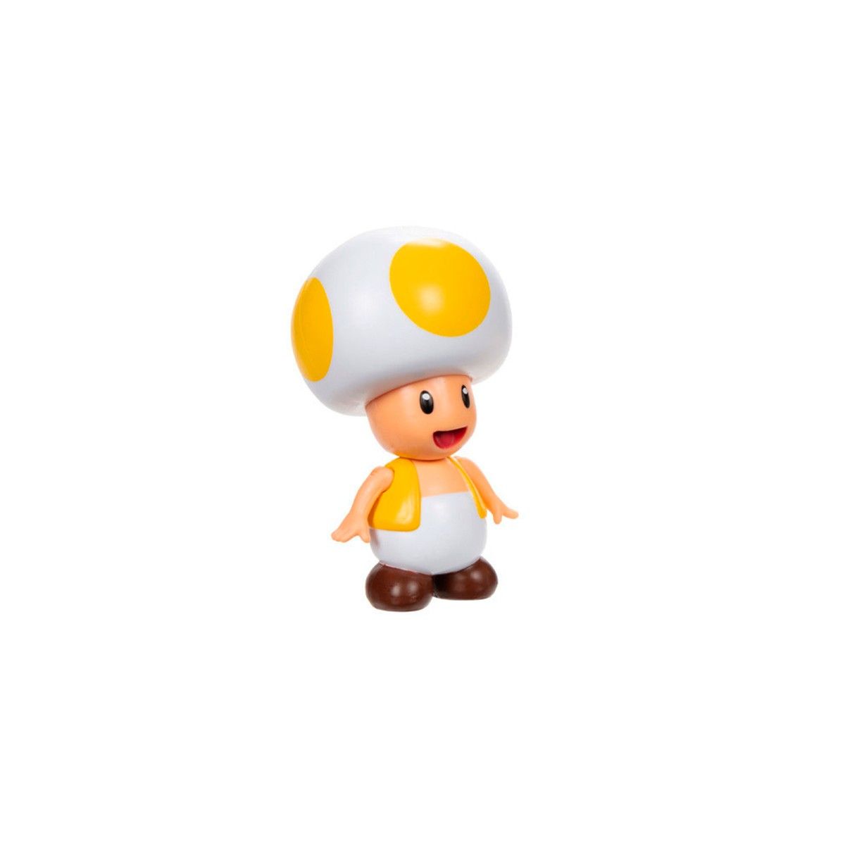 Ігрова фігурка з артикуляцією SUPER MARIO - ЖОВТИЙ ТОАД (6 cm)