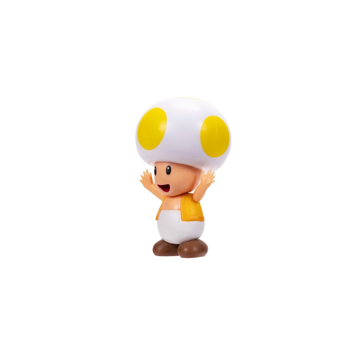 Ігрова фігурка з артикуляцією SUPER MARIO - ЖОВТИЙ ТОАД (6 cm)