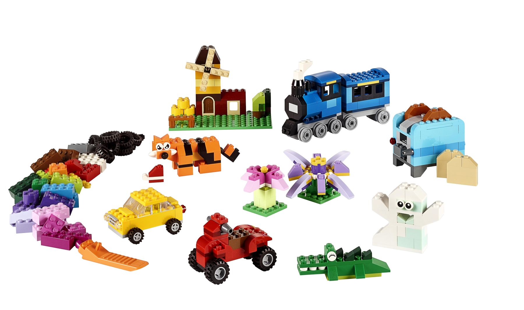 10696 Коробка кубиків LEGO® для творчого конструювання, середнього розміру