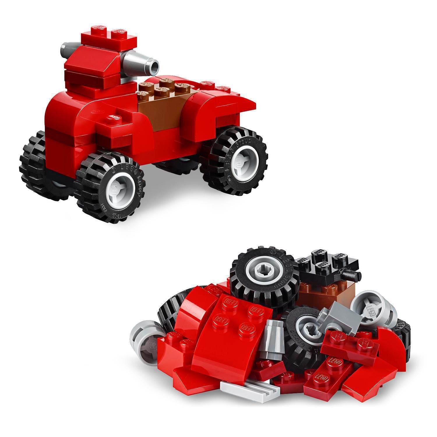 10696 Коробка кубиків LEGO® для творчого конструювання, середнього розміру