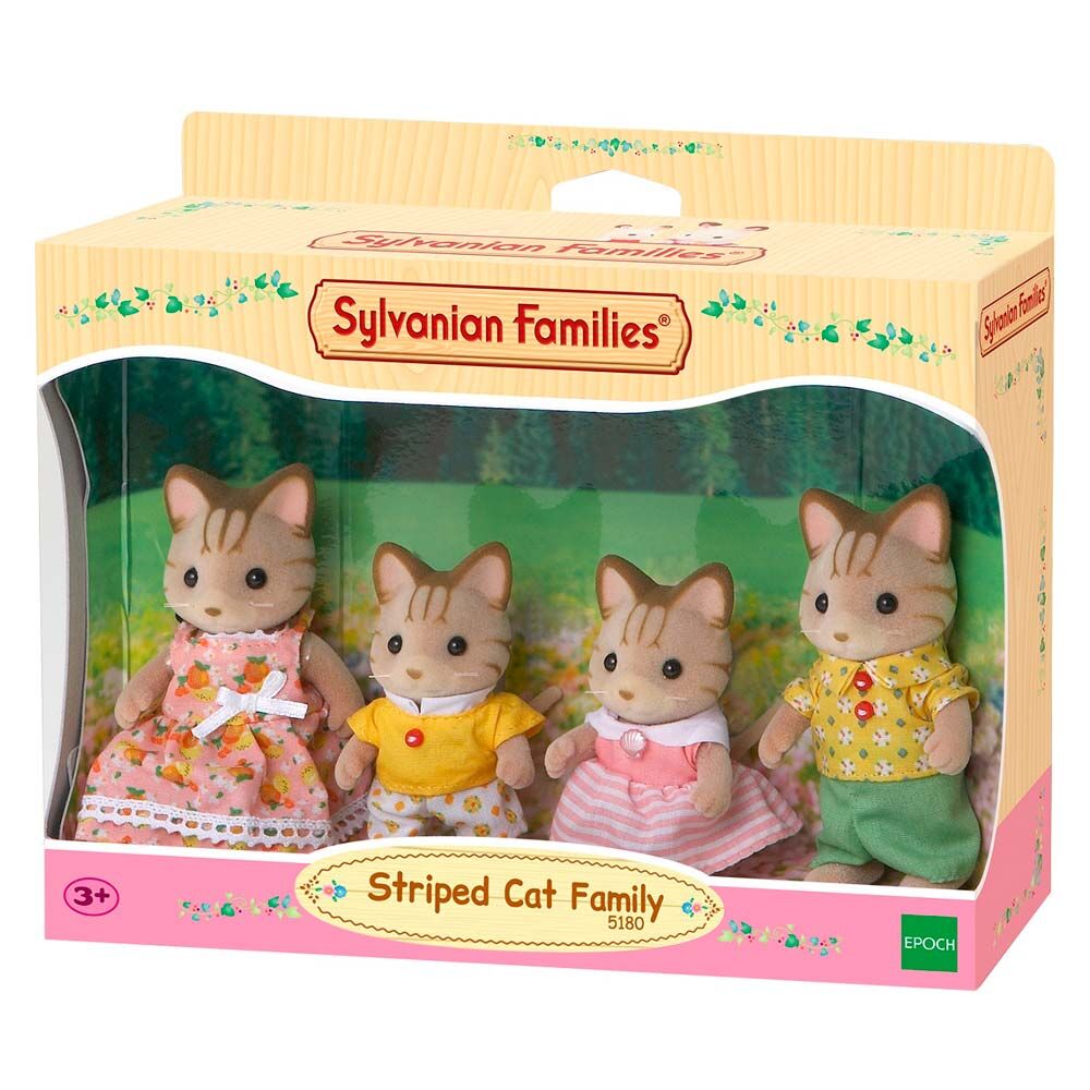 Набір Сім′я смугастих Котів Sylvanian Families (5180)