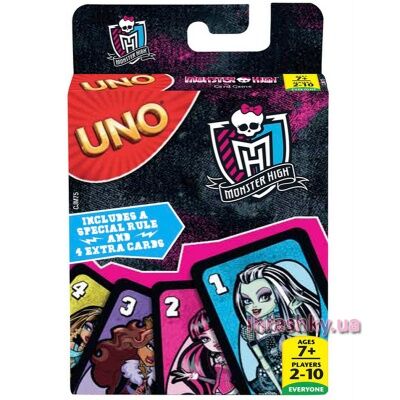 Гра UNO Monster High оновлена (CJM75)
