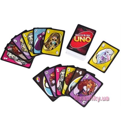 Гра UNO Monster High оновлена (CJM75)
