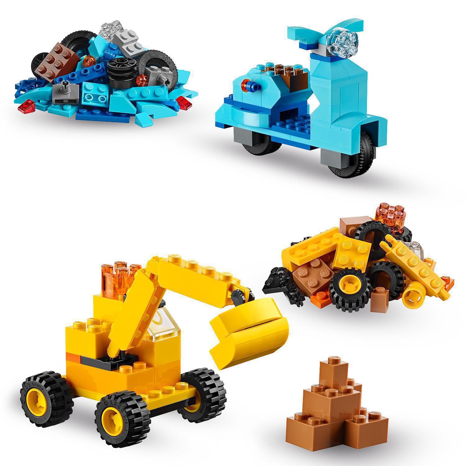 10696 Коробка кубиків LEGO® для творчого конструювання, середнього розміру