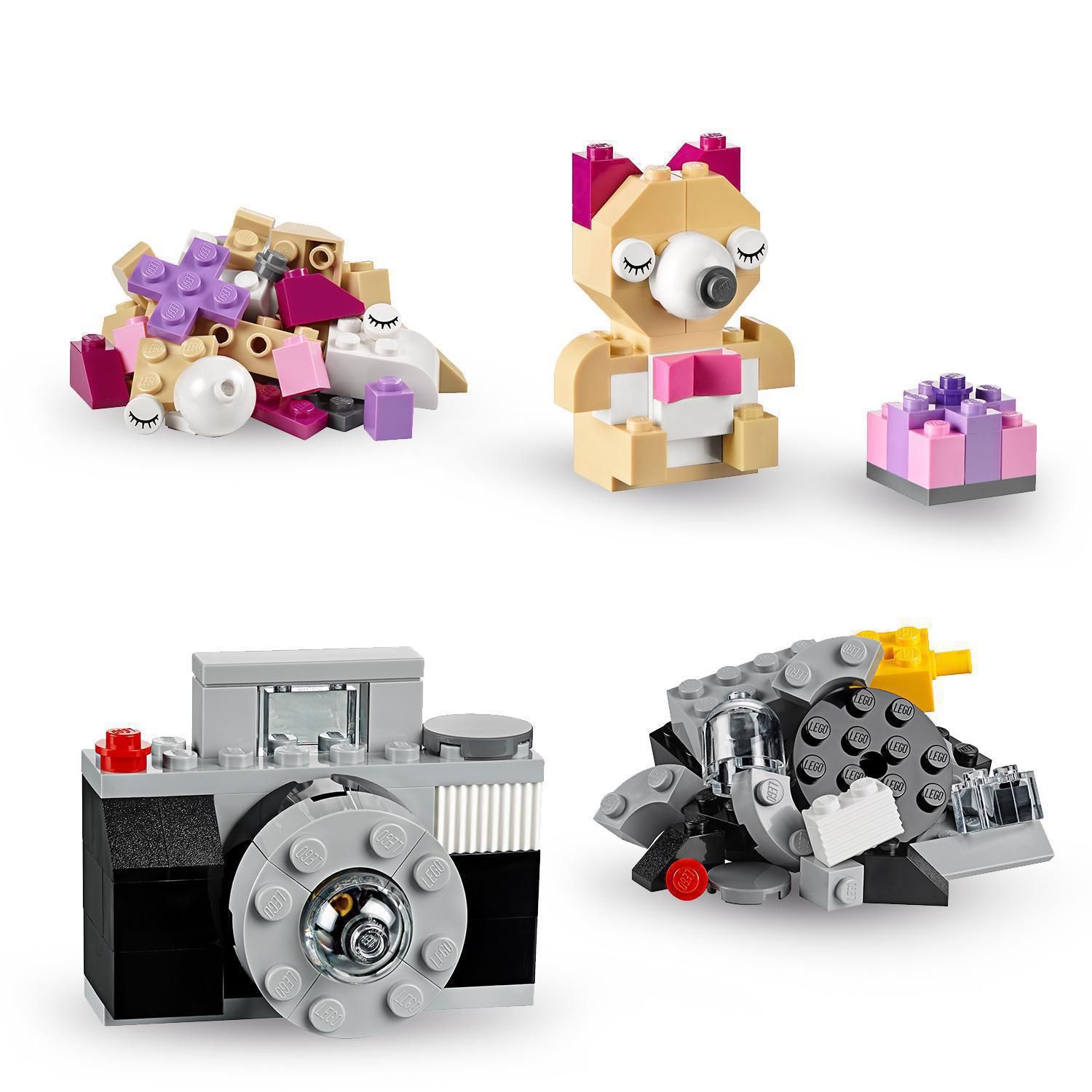 10696 Коробка кубиків LEGO® для творчого конструювання, середнього розміру