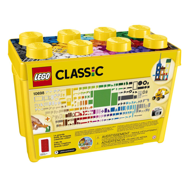 Конструктор LEGO Classic Коробка кубиків LEGO для творчого конструювання великого розміру (10698)