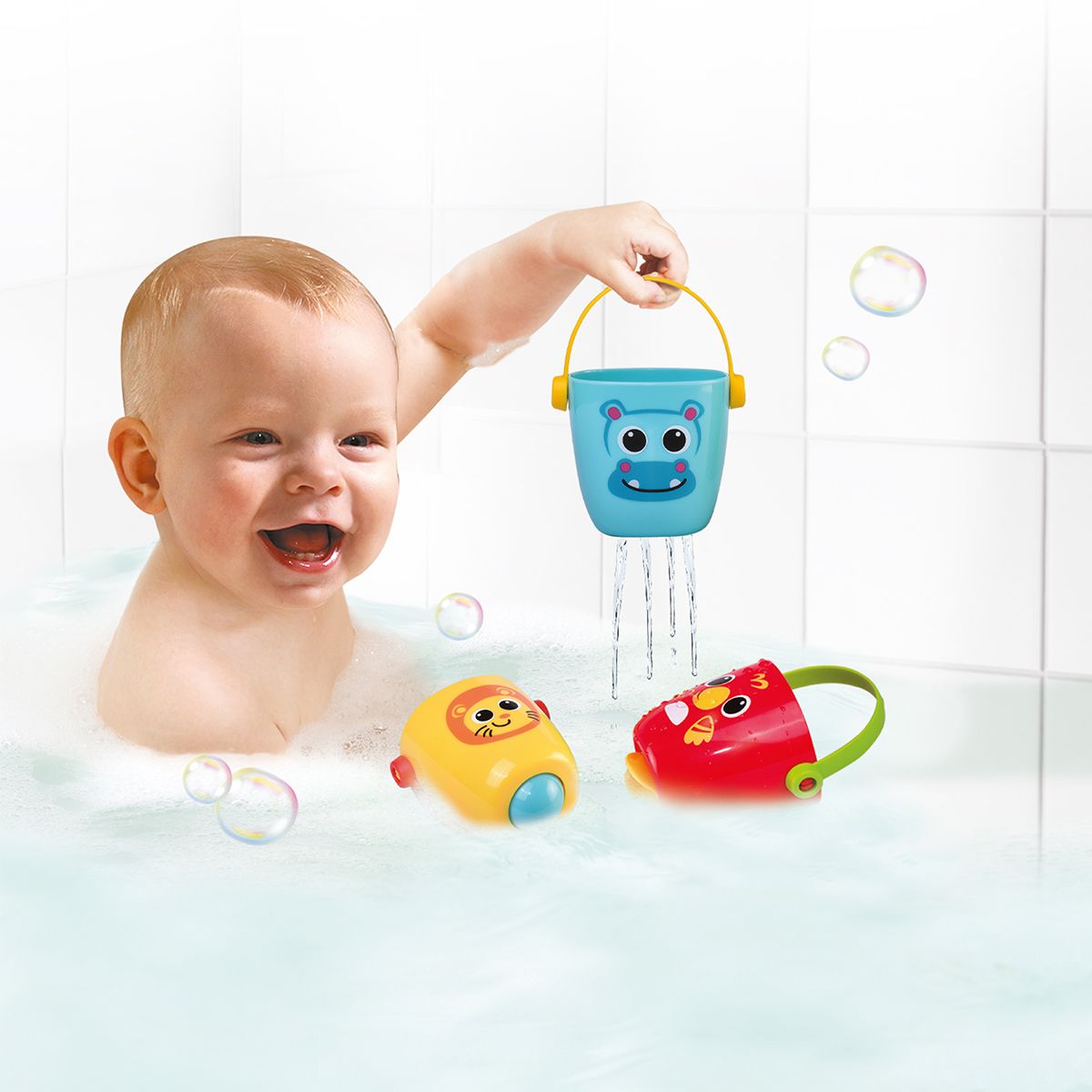 Іграшкові відерця для гри у ванній KIDDI SMART – ВОДОГРАЙЧИКИ