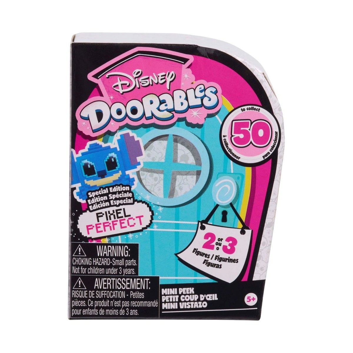 Ігровий набір DISNEY DOORABLES серії "Mini Peek" S12 - МАЛЕНЬКИЙ ПІКСЕЛЬНИЙ БУДИНОЧОК