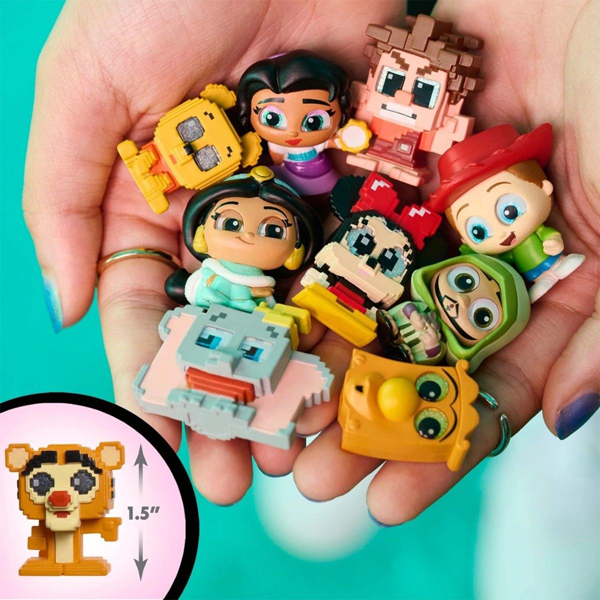 Ігровий набір DISNEY DOORABLES серії "Multi Peek" S12 - ВЕЛИКИЙ ПІКСЕЛЬНИЙ БУДИНОЧОК