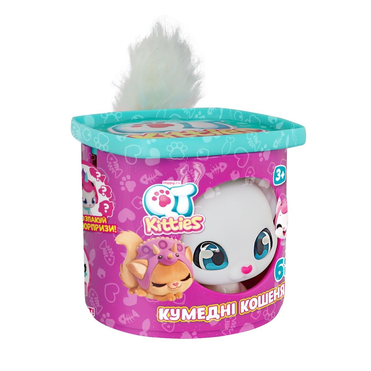 Ігровий набір QT KITTIES – КОШЕНЯ РОУЗІ (фігурка, будиночок, аксесуари)