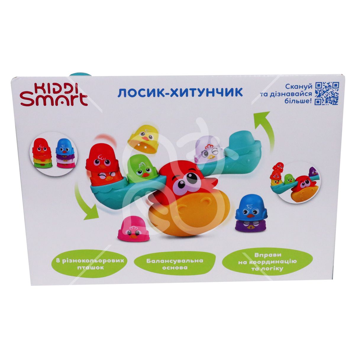 Іграшка розвивальна Kiddi Smart Балансир Лосик-хитунчик (4553-KS)