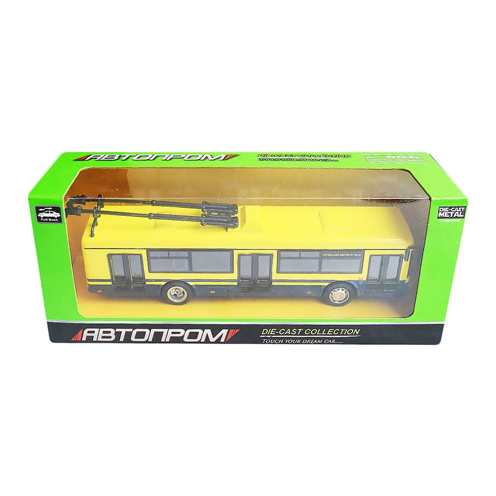 Автомодель Тролейбус Автопром (6407ABCD)