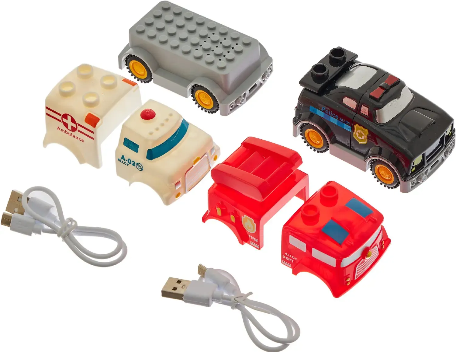 Ігровий набір ZIPP Toys Електричний автотрек "Міські служби порятунку" Модель 4