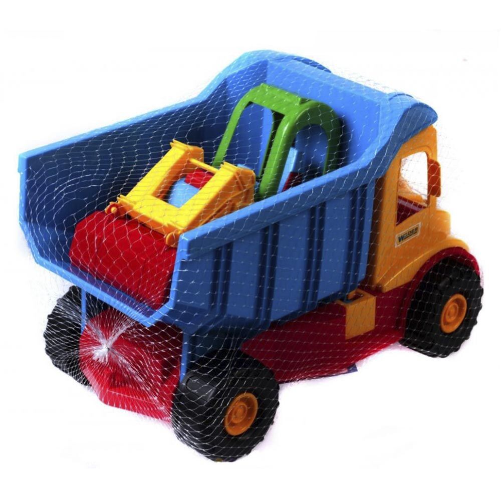 Машинка Вантажівка з трактором Wader Multi truck (39219)