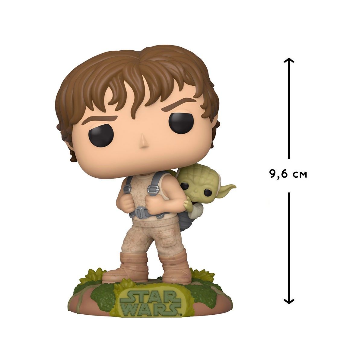 Ігрова фігурка FUNKO POP! серії "Зоряні війни. Епізод 5" - ЛЮК З ЙОДОЮ