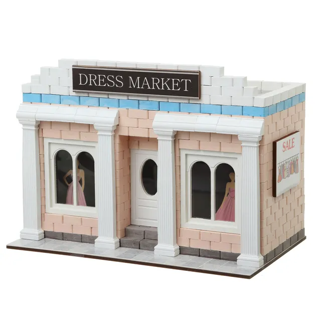 Конструктор з міні-цеглинок "Dress Market. Магазин одягу"