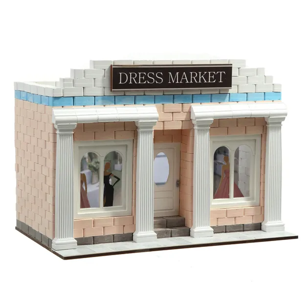 Конструктор з міні-цеглинок "Dress Market. Магазин одягу"