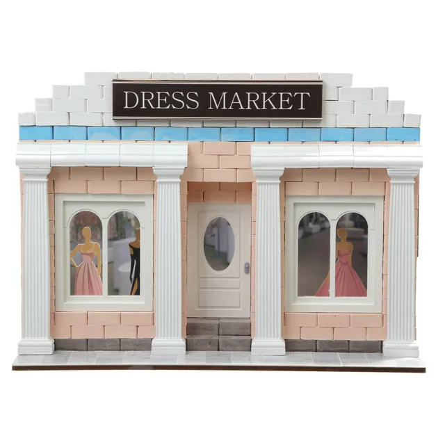 Конструктор з міні-цеглинок "Dress Market. Магазин одягу"