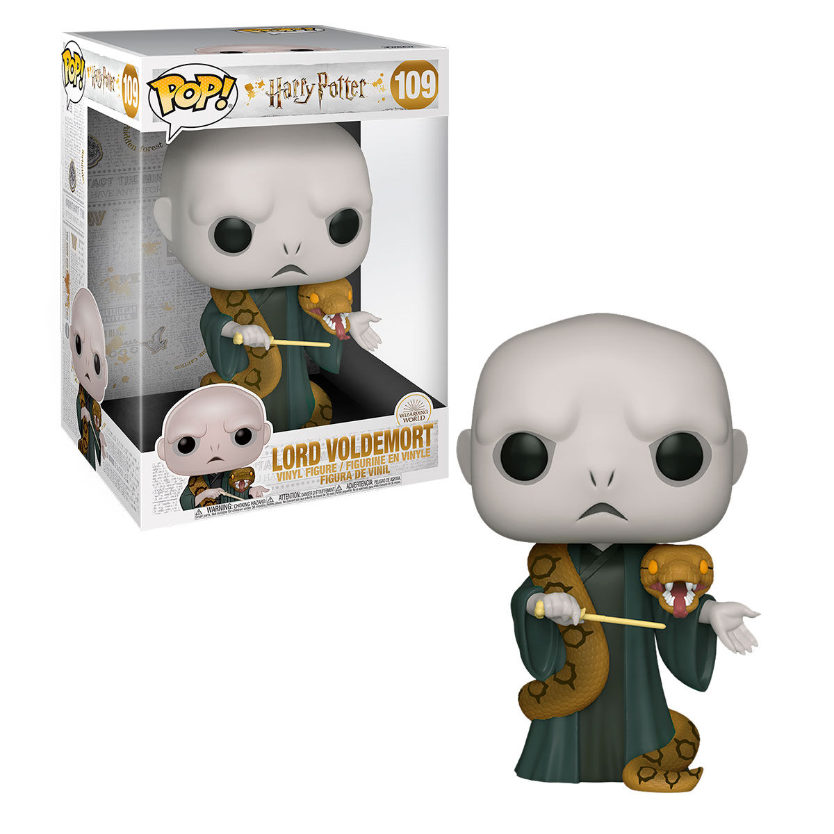 Ігрова фігурка FUNKO POP! серії "Гаррі Поттер" - ВОЛДЕМОРТ З НАГАЙНОЮ (25 cm)