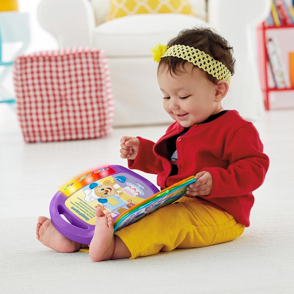 Музична книжечка з віршиками Fisher-Price українською з ефектами (DKK16)