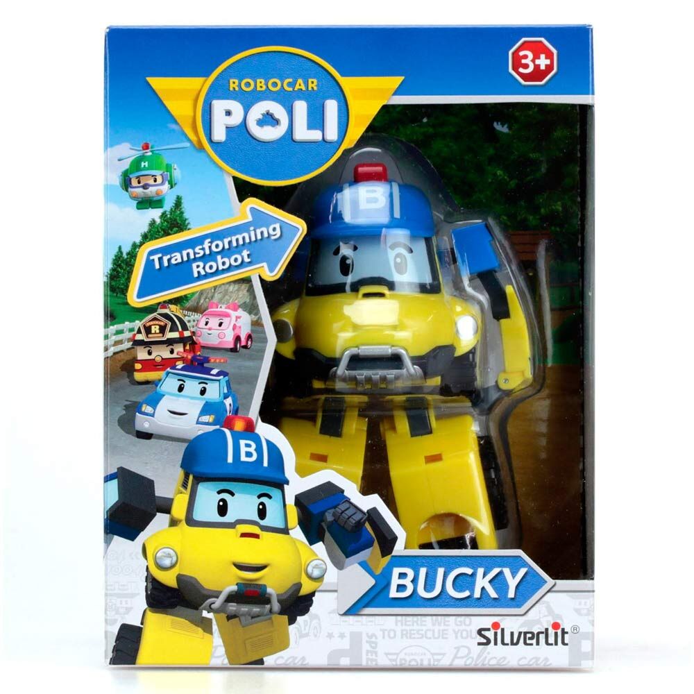 Ігрова фігурка Poli Robocar Бакі (83308)