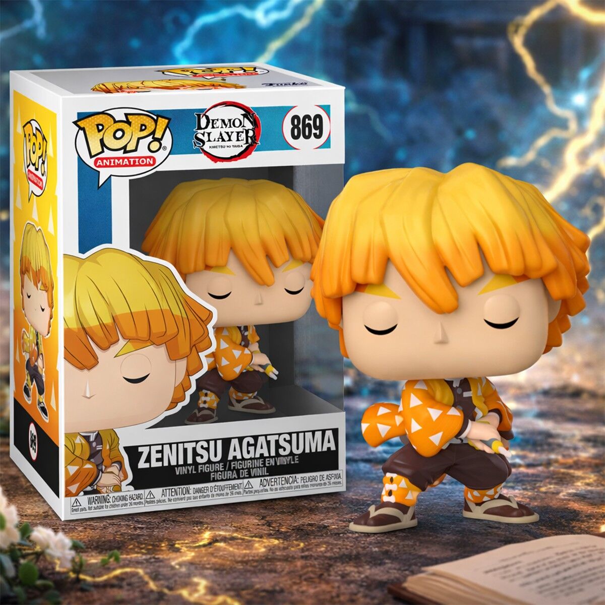 Ігрова фігурка FUNKO POP! серії "Вбивця демонів" - ЗЕНІЦУ АҐАЦУМА