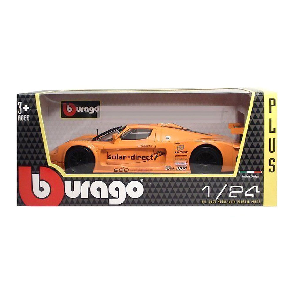 Автомодель Maserati MC12 Bburago Помаранчевий (18-21078)