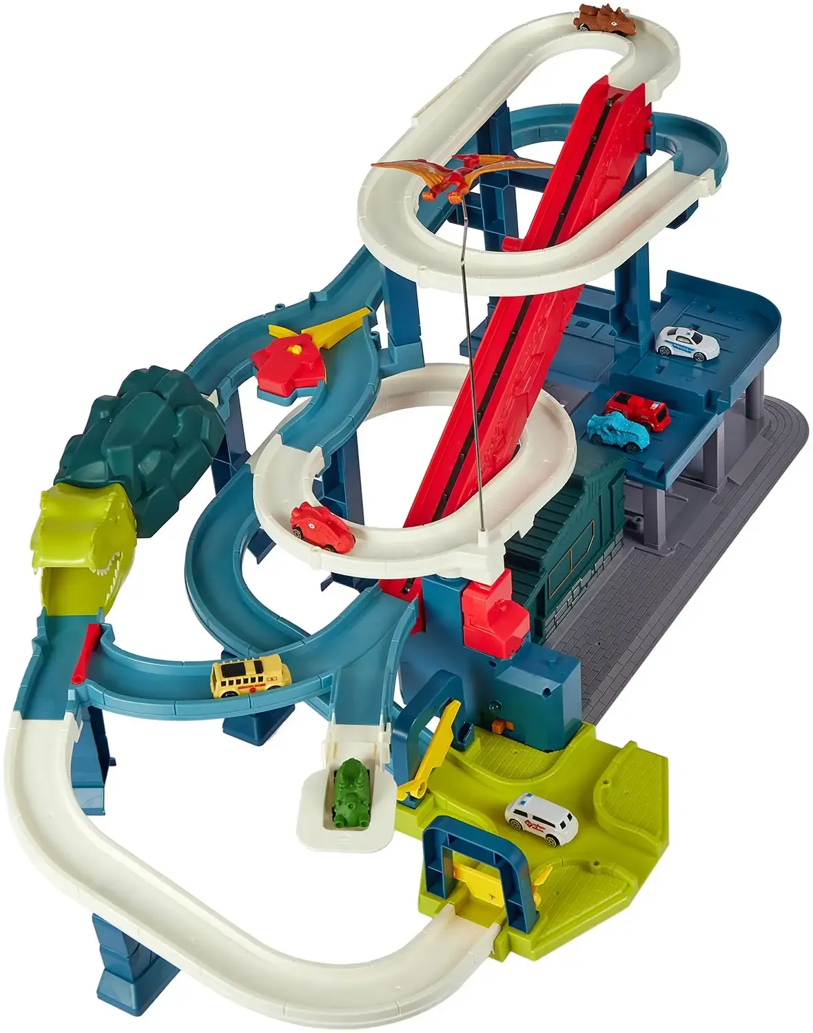 Ігровий набір ZIPP Toys Dino автотрек-міська розв’язка електричний