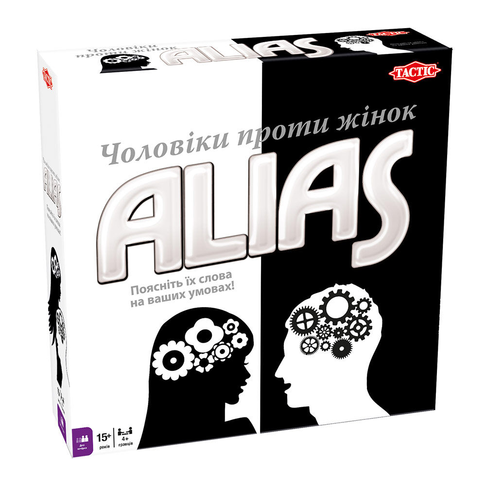 Настільна гра Tactic Alias ​​Чоловіки проти Жінок (54338)