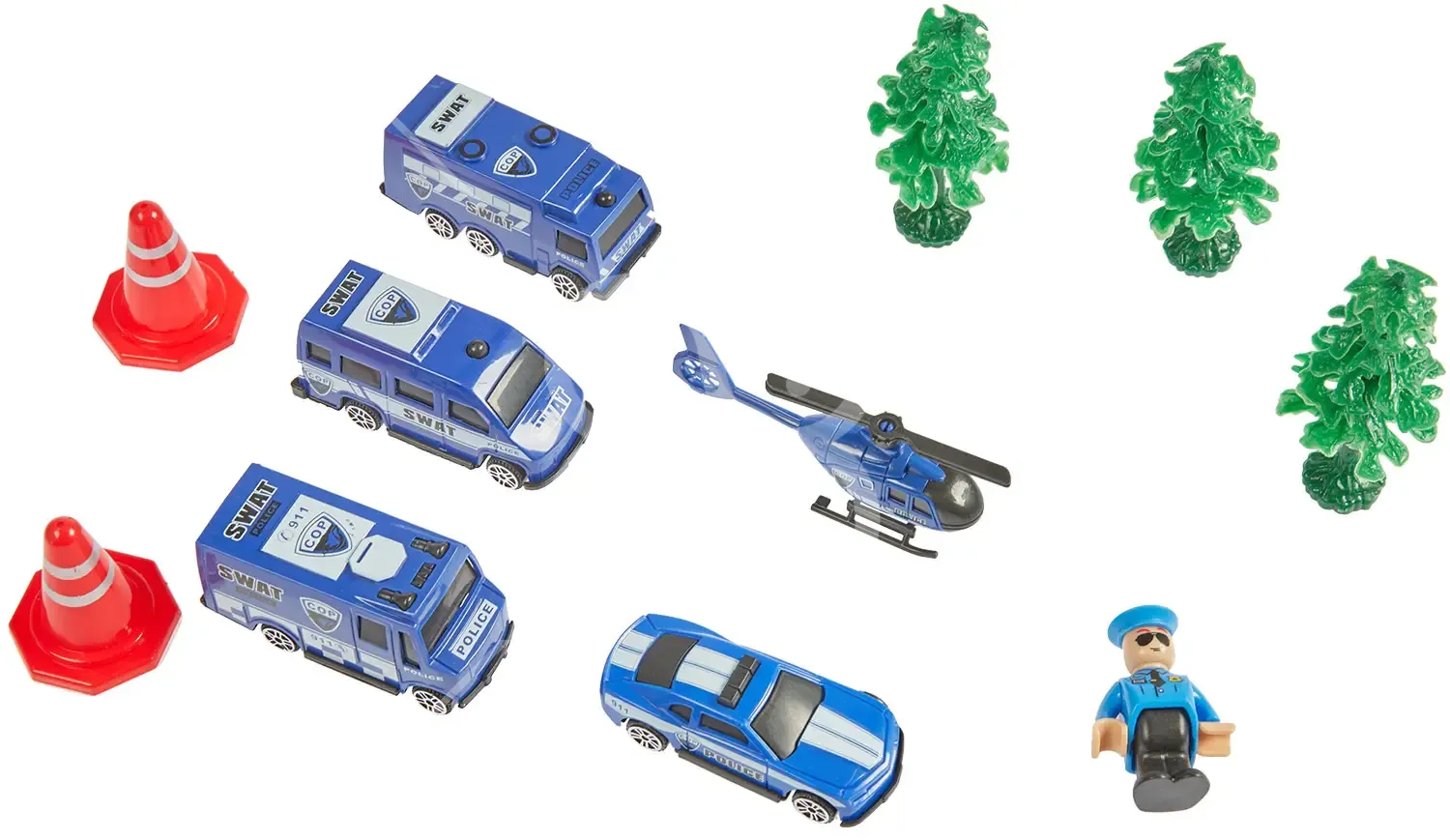 Ігровий набір ZIPP Toys "Міський експрес" 92 деталі. Синій