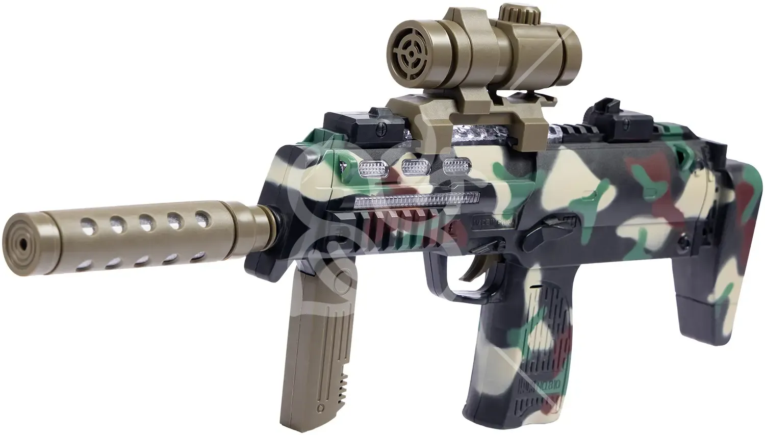 Автомат світло-звуковий ZIPP Toys Спритний тигр Камуфляж