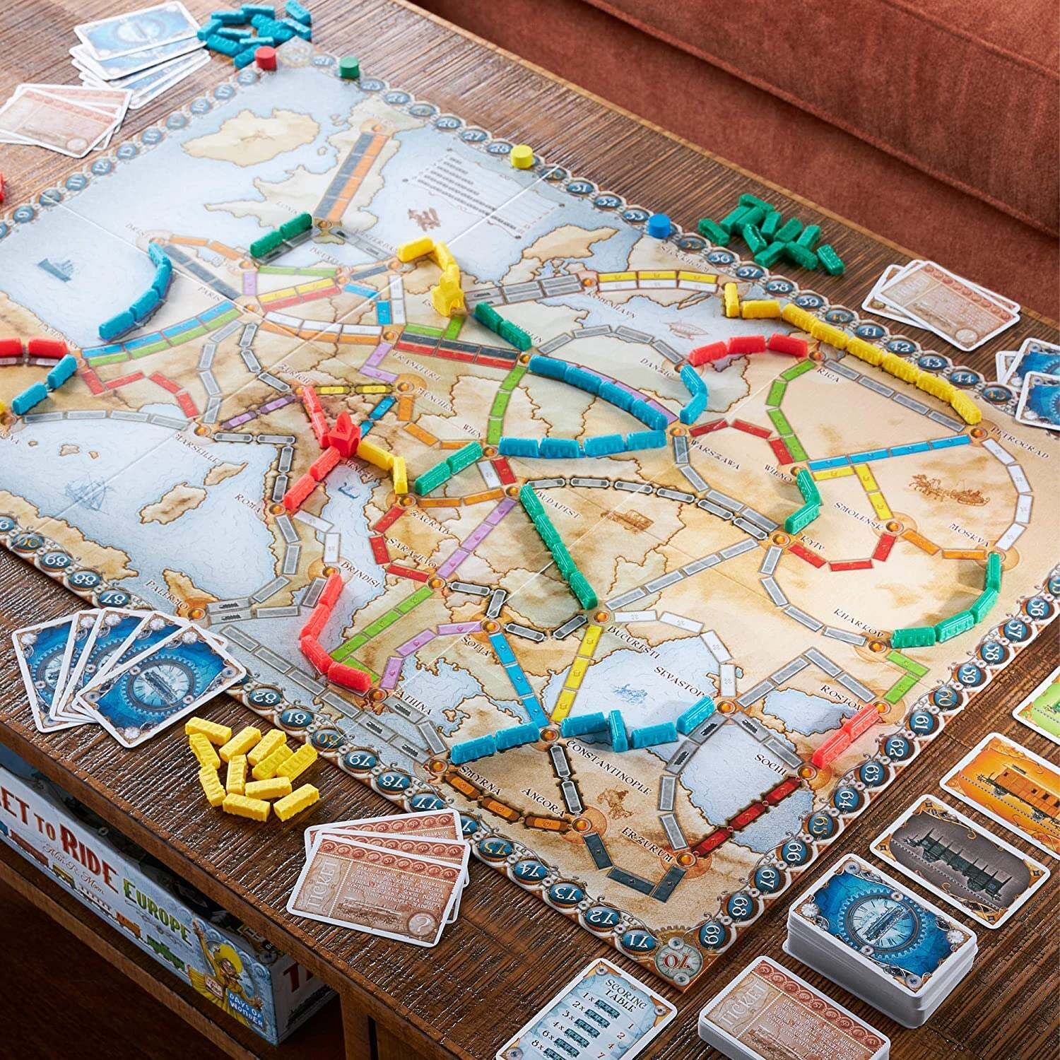 Настільна гра Ticket to Ride: Європа (UA) / Ticket to Ride: Europe (UA)