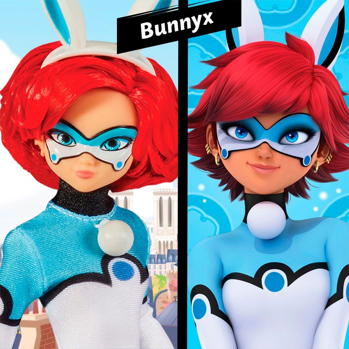 Модна лялька-герой MIRACULOUS "ЛЕДІ БАГ І СУПЕР-КІТ" - КРОЛІКС (26 сm, з аксес.)