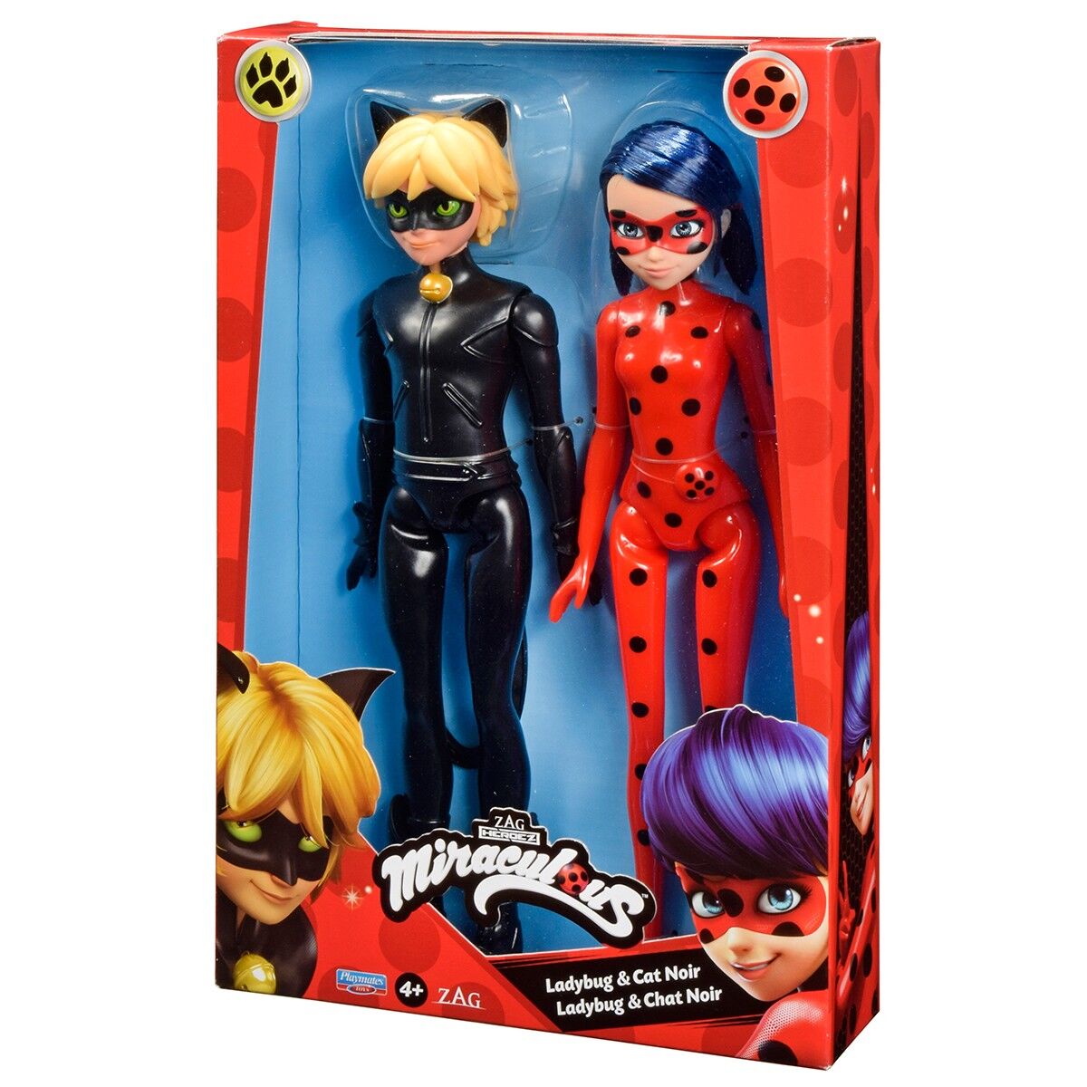 Набір ляльок "ЛЕДІ БАГ І СУПЕР-КІТ" серії "Basic" – ЛЕДІ БАГ І СУПЕР-КІТ