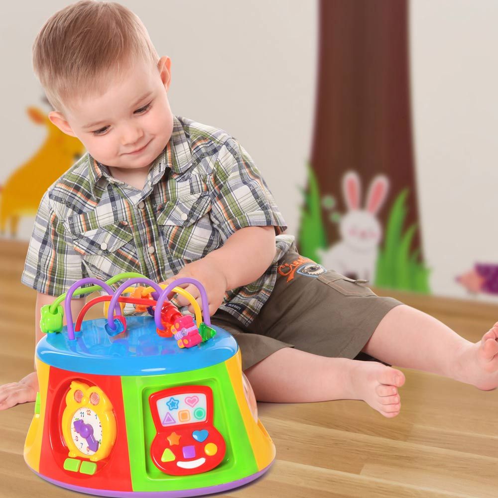 Розвивальна іграшка Kiddieland Мультицентр українською мовою зі світловим ефектом (54932)