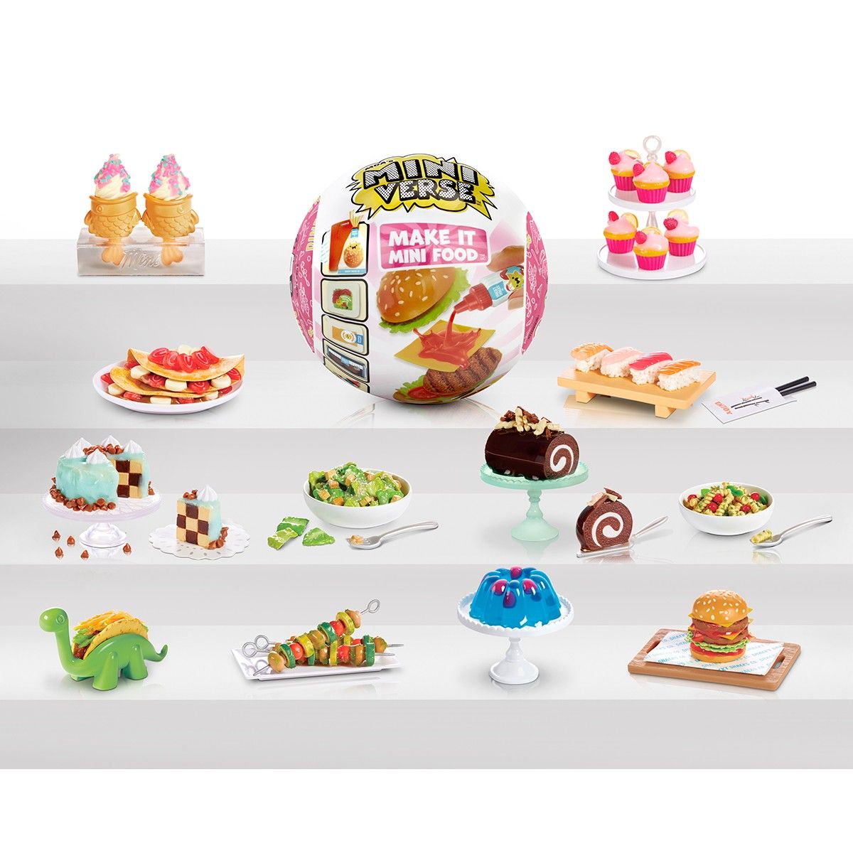 Ігровий набір MINIVERSE серії "Mini Food 3" - СТВОРИ ВЕЧЕРЮ (в асорт., в дисплеї)
