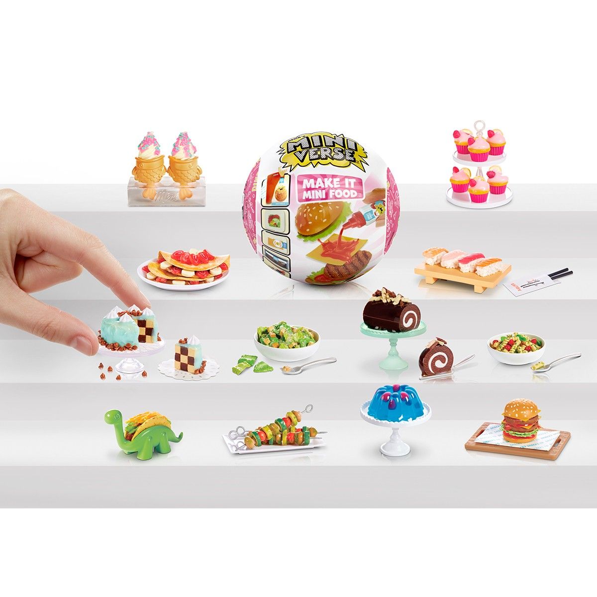 Ігровий набір MINIVERSE серії "Mini Food 3" - СТВОРИ ВЕЧЕРЮ (в асорт., в дисплеї)