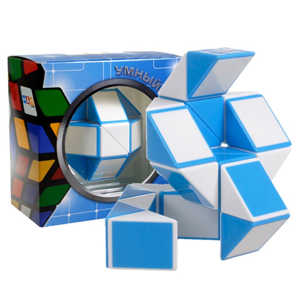 Головоломка Smart Cube Змійка біло-блакитна (SCT401)