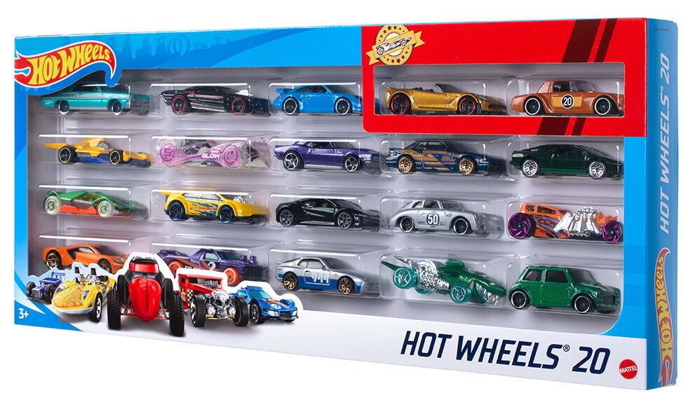 Ігровий набір Hot Wheels 20 базових машинок в асортименті (H7045)