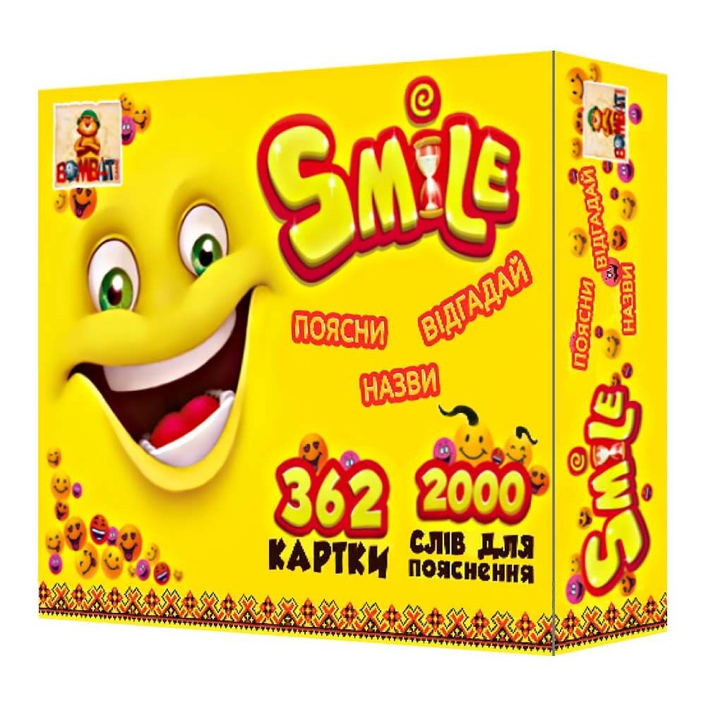 Настільна гра Bombat Game Смайл українською мовою (4820172800187)